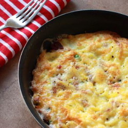 Cheesy Bacon & Potato Frittata - Recipe photo by jfoster