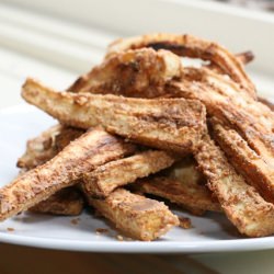 Parsnip Fries - Recipe photo by ohsheglows