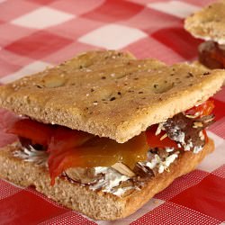 Red Pepper Sandwich - Recipe photo by diethood
