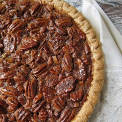 Pecan Pie with Orange Zest - Recipe photo by lastcallforcorn