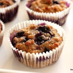 Healthy Blueberry Muffins - Recipe photo by flowersonmyplate