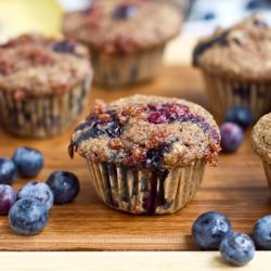 Blueberry Muffins - Recipe photo by ohsheglows