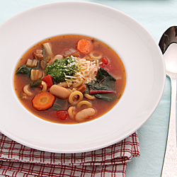 Minestrone - Recipe photo by Lucy Vaserfirer