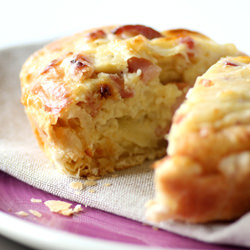 Onion & Bacon Pie - Recipe photo by bakinginlisbon
