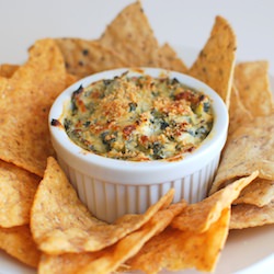Mediterranean Spinach Artichoke Dip - Recipe photo by theculinarychronicles