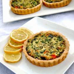 Spinach Quiche - Recipe photo by Clean Green Simple