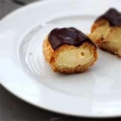 Lavender Honey Eclairs - Recipe photo by mikekostyo