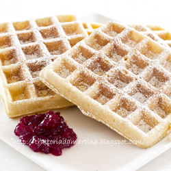 Belgian Waffle - Recipe photo by Trattoria da Martina