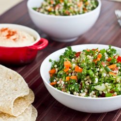 Buckwheat Tabbouleh - Recipe photo by ohsheglows