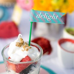 Brunch Parfaits - Recipe photo by thebridesuite