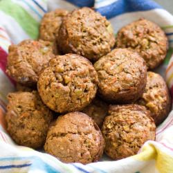 Morning Glory Muffins - Recipe photo by SweetSavoryPlanet