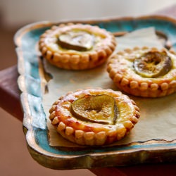 Fig Tartlets - Recipe photo by vanille