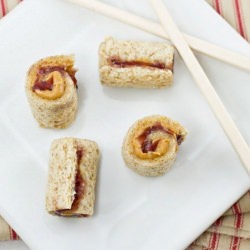 Peanut Butter and Jelly Sushi - Recipe photo by A Bicycle Built For Two