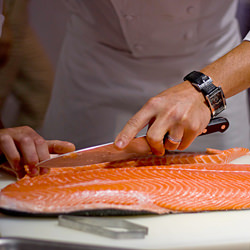 How to Cut, Bone and Prepare Salmon - Recipe photo by frenchforfoodies