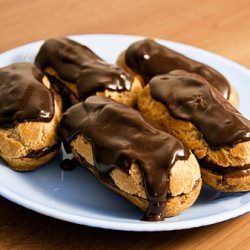 Eclairs - Recipe photo by GizmoNKC