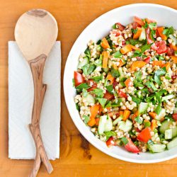 Buckwheat Tabbouleh - Recipe photo by A Bicycle Built For Two