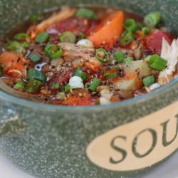 Turkey Lentil Stew - Recipe photo by Whats Cookin with Mary