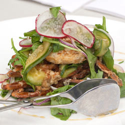 Soft Shell Crab Salad - Recipe photo by spicyicecream