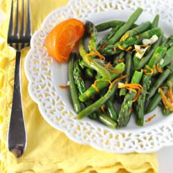 Asparagus & Green Beans - Recipe photo by savorthethyme