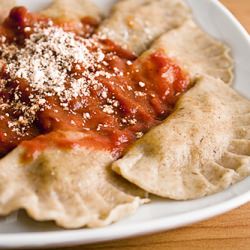 Whole-Wheat Ravioli - Recipe photo by GizmoNKC