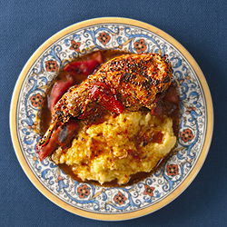 Calabrian Rabbit w/ Red Peppers - Recipe photo by Hank_Shaw