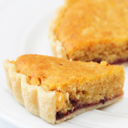 Potato Bakewell Tart - Recipe photo by DailySpud