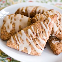 Fresh Strawberry Scones - Recipe photo by SweetSavoryPlanet