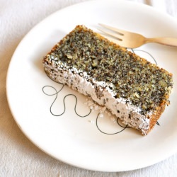 Poppy Seed and Almond Cake - Recipe photo by nettleandquince