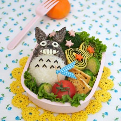 Totoro Bento - Recipe photo by bentozen