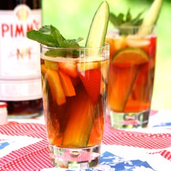 Pimm's No.1 Cup Cocktail - Recipe photo by tomaytotomaaahto