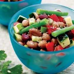 Vegetarian Bean and Legume Salad - Recipe photo by cookingnook lady
