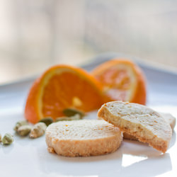 Orange Cardamom Cookies - Recipe photo by Calycon