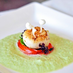 Seared Scallops in Exotic Marinade - Recipe photo by CandySerendipity