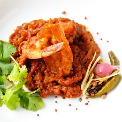 Kadhai Jhinga - Recipe photo by indianfoodrocks