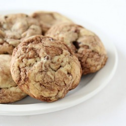 Nutella Chocolate Chip Cookies - Recipe photo by mochithoughts