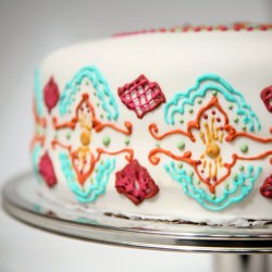 Henna Inspired Cake - Recipe photo by sweetkiera