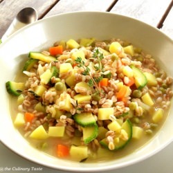 Vegetable and Cereal Minestrone - Recipe photo by Mario