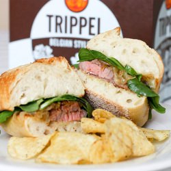 Beer Marinated Steak Sandwich - Recipe photo by Kitchen Runway
