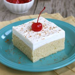 Tres Leches Cake - Recipe photo by afarmgirlsdabbles