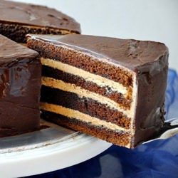 Chocolate Layer Cake - Recipe photo by aquadaze