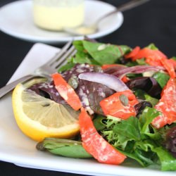 Smoked Salmon Salad - Recipe photo by fooddreamer