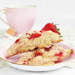 Strawberry Scones - Recipe photo by Scatkat007