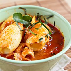 Tamarind Curry Squid - Recipe photo by littleinbox