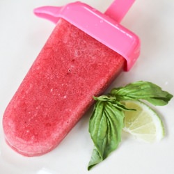 Strawberry Banana Popsicles - Recipe photo by Whats Cookin with Mary