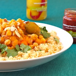 Morocan Chickpea and Vegetable Stew - Recipe photo by cathyeats