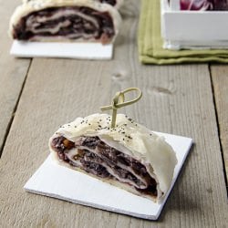 Red Chicory Strudel - Recipe photo by Dulcis in Furno