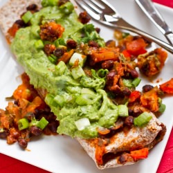 Black Bean Enchiladas - Recipe photo by ohsheglows