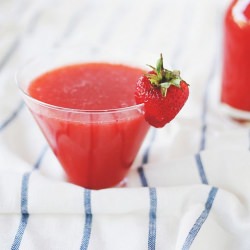 Strawberry-Lychee Aguas Frescas - Recipe photo by mmhuynh