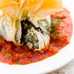 Cashew Cheese Spanikopita - Recipe photo by nofaceplate