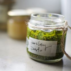 Parsley Pesto - Recipe photo by Everyday Emotion
